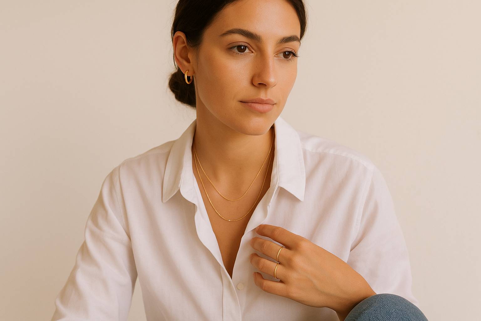 Joyas sencillas para looks de diario
