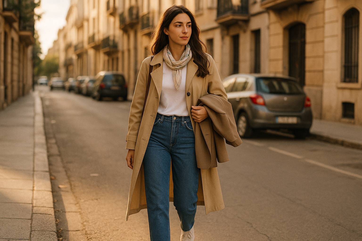 Outfits de entretiempo fáciles de adaptar al clima