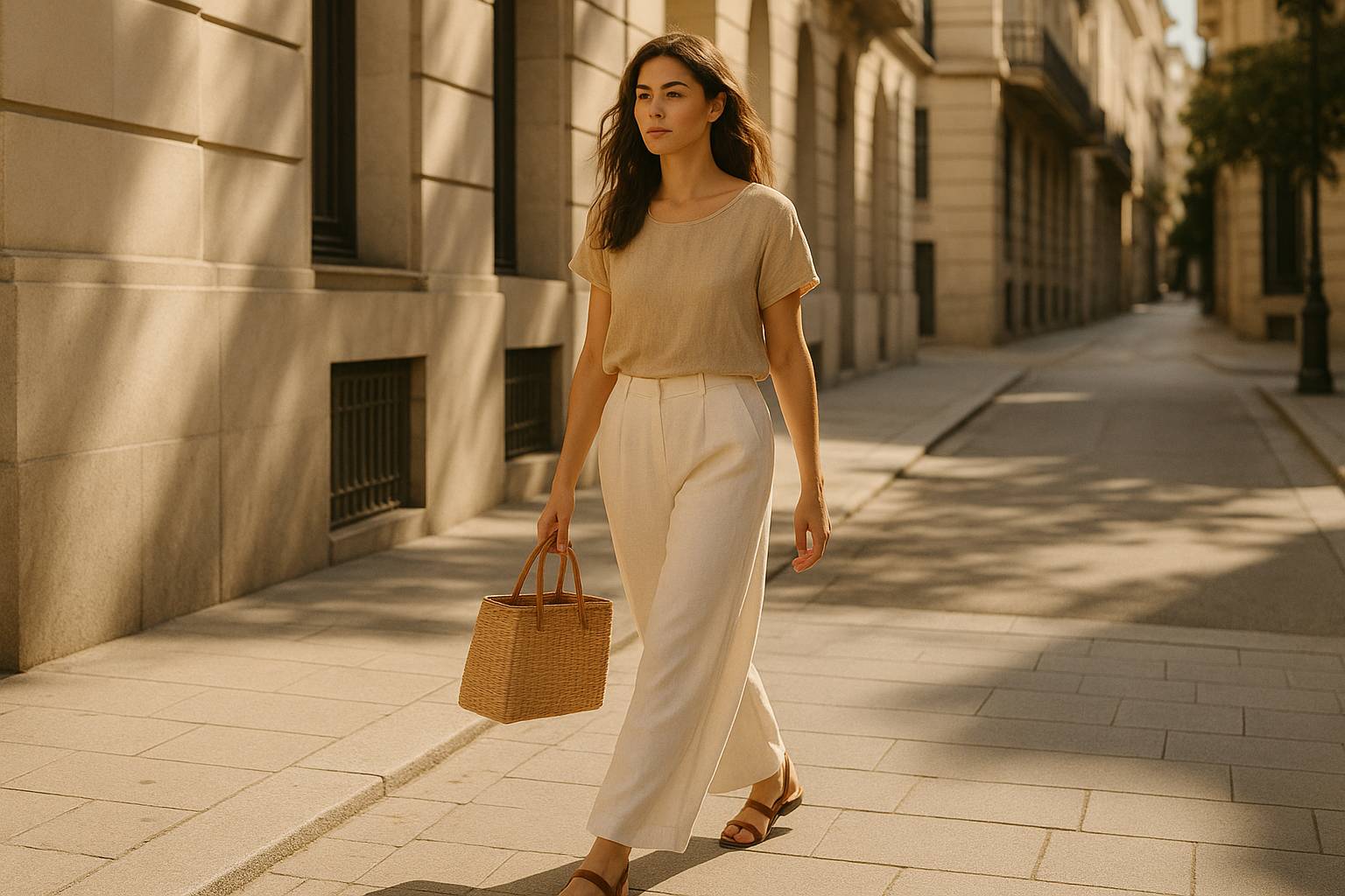 Outfits frescos pero elegantes para días calurosos