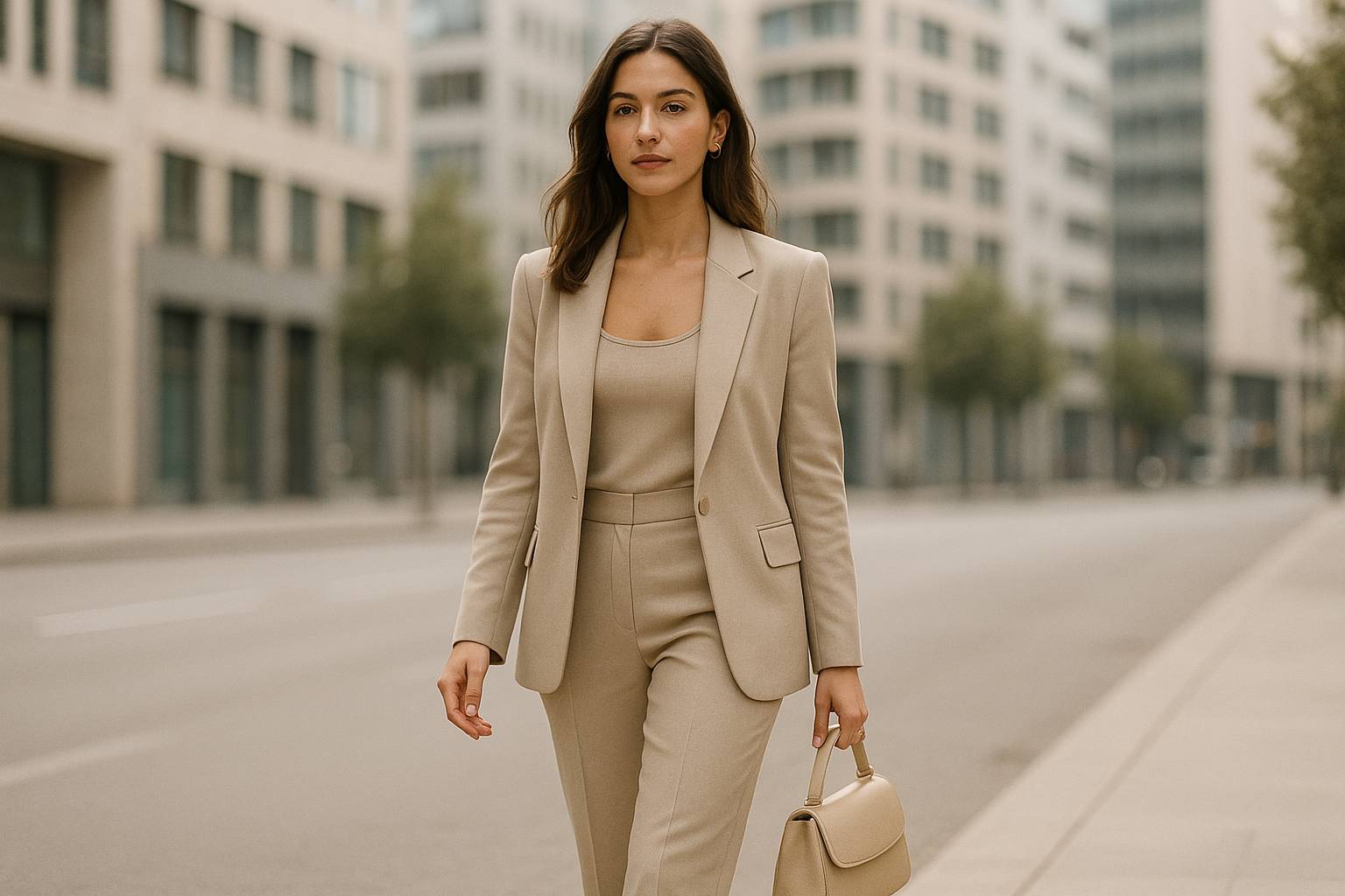 Outfits monocromáticos que funcionan siempre