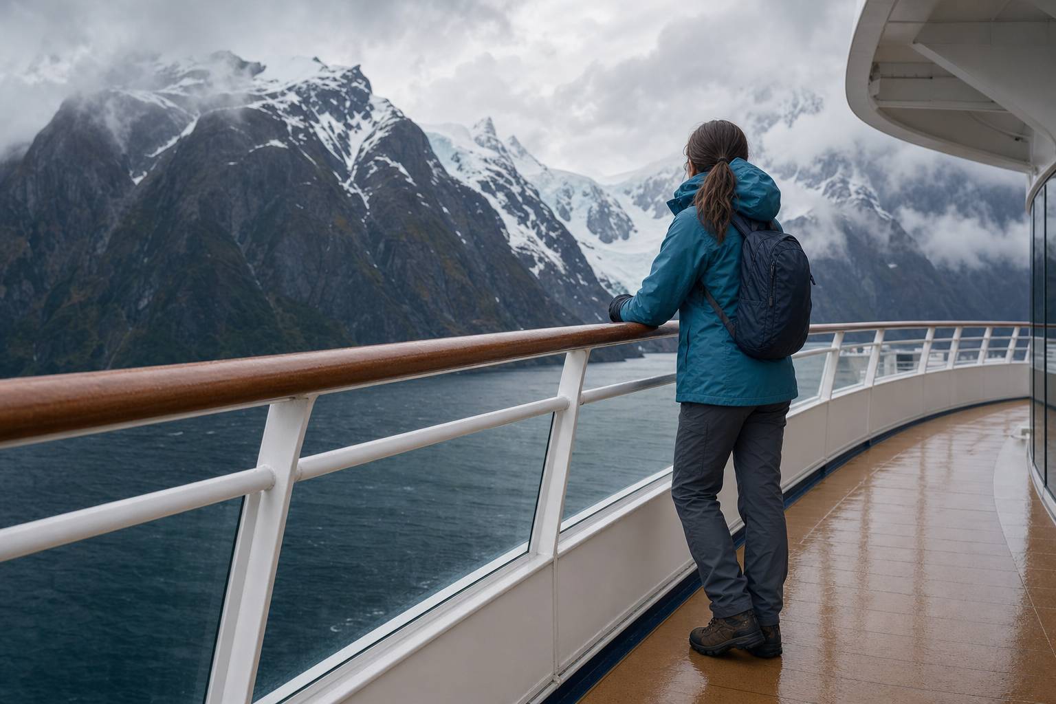 Outfits para excursiones en un crucero por Sudamérica: capas y básicos clave para Patagonia, fiordos y ciudades