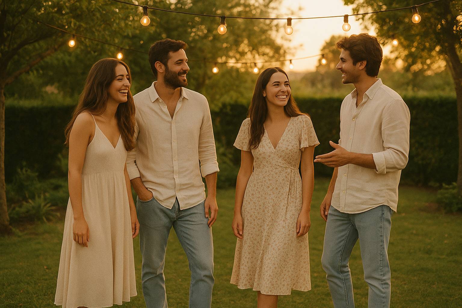 Qué vestir para eventos informales al aire libre