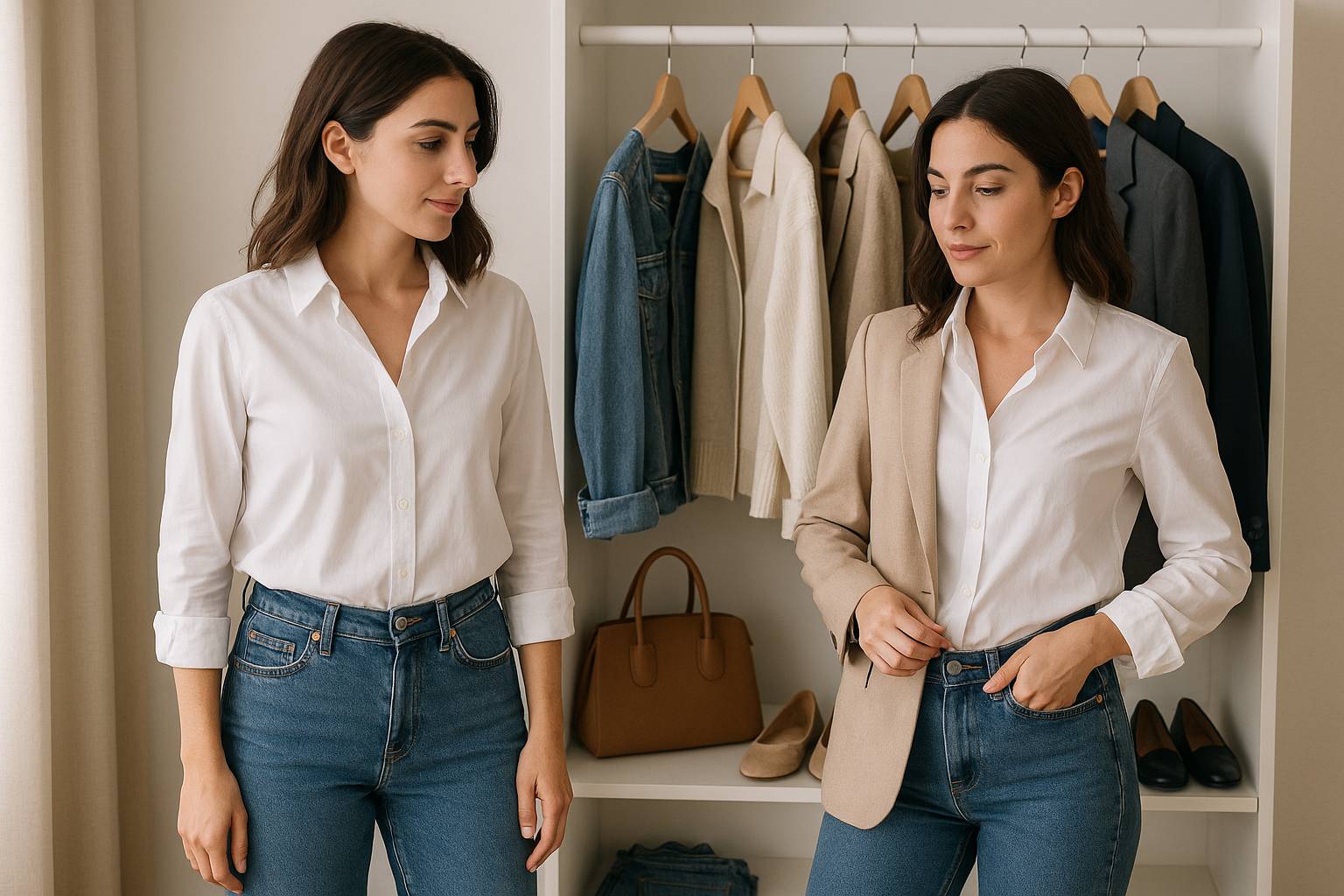 Trucos para reutilizar la misma ropa sin aburrir